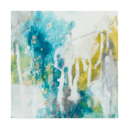 June Erica Vess 'Aquatic Atmosphere I' Canvas Art,35x35